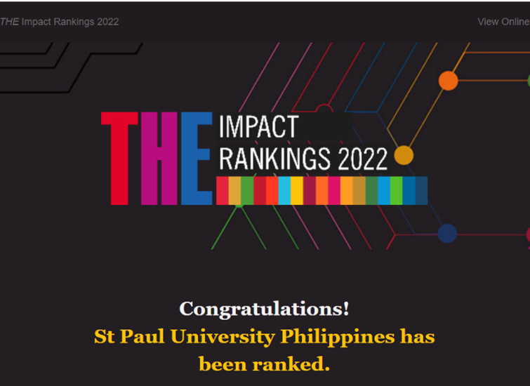 SPUP PLACES IN TIMES HIGHER EDUCATION IMPACT RANKING 2022